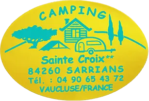 Camping Sainte Croix in Sarrians